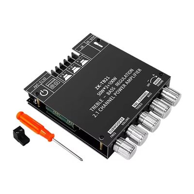 ZK-TB21 5.0 Субвуфер 50W*2+100W 2.1 канал мощности аудио стерео бас AMP TPA3116D2 Усилители ZK-TB21