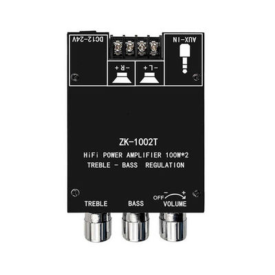 ZK-1002T HIFI 2.0 Channel 5.0BT 100Wx2 Усилительная панель Стерео-субвуферный громкоговоритель с AUX-коммуникацией