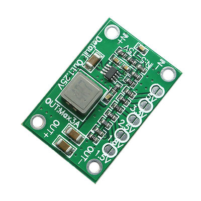 Регулируемая панель модуля преобразователя постоянного тока 3А для монтажа 5V-15V входного напряжения