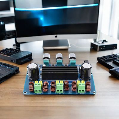 2.1 Канал Bluetooth 5.0 цифровой усилитель с выходом высокой мощности 100W + 2x50W