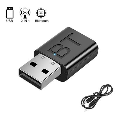 Стерео BT RCA USB 3.5mm AUX Мини Усилитель HIFI Audio USB BT 5.0 Передатчик Приемник для телевизора ПК Домашний стерео Автомобильный аудио