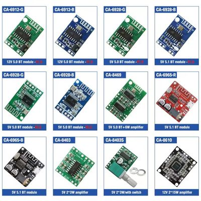 DC8-24V Dual Channels Audio PAM8610 Digital Power Audio Amplifier Board для динамика мощностью 15 Вт