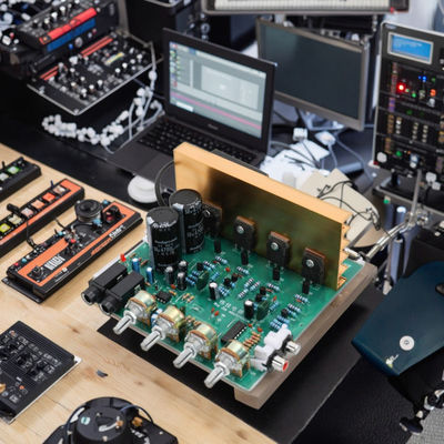 Плата модуля усилителя звука 100 Вт 2.0 канала, 16x14x6 см