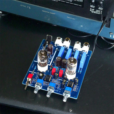 6J1 OEM ODM HIFI Audio Tube Preamplifier Board with High Low Sound Adjustment and 2.0 Channel for Home Amplifier