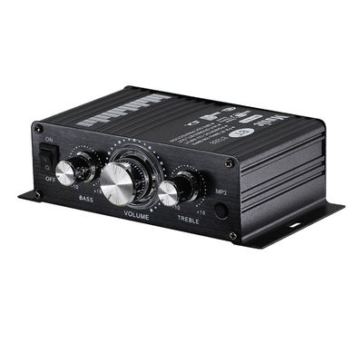 BT-888 Mini 12V Home Amplifier 20W+20W BT Беспроводный небольшой металлический горячий продажа для внешней торговли