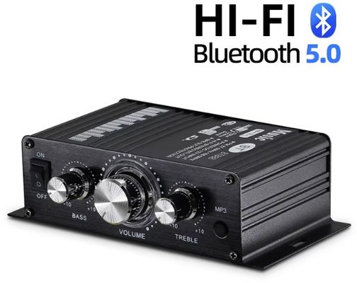 BT-888 Mini 12V Home Amplifier 20W+20W BT Беспроводный небольшой металлический горячий продажа для внешней торговли