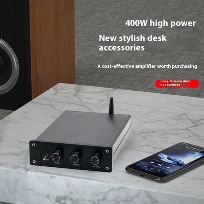 Профессиональный 2.1-канальный цифровой усилитель HiFi мощностью 400 Вт для дома и автомобиля, для аудиофилов, с процессором Intel, ресиверы и усилители