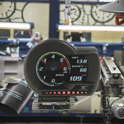 OBD2 Цифровой автоматический счетчик давления турбины многофункциональный HUD Head-Up Display OBD Gauge Meter Высокая автоматическая электроника