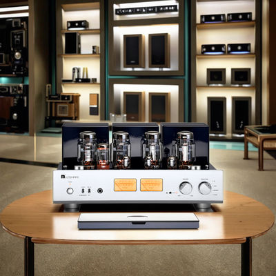 А-Level 25W + 25W Домашний HIFI Audio Tube Усилитель высокой мощности Выход интегрированные наушники Приемники динамики Усилители класса