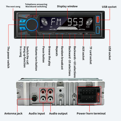 820S Короткая Модель Синий Свет для BT Беспроводной Автомобильный MP3-плеер Новый Радио Хост Телефон Держатель Hands-Free Музыка без потерь для Трансграничной Торговли