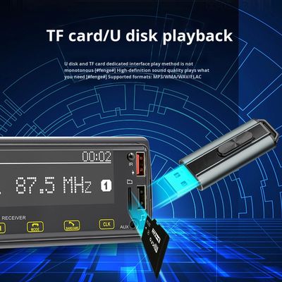 Creatall Special Clearance 2.5D Touch Screen Car MP3 Player с беспроводным интерфейсом BT, USB, цифровым радио DAB и зарядным устройством