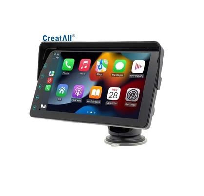 Creatall 7-дюймовый портативный автомобиль MP5 беспроводной CarPlay для Bluetooth FM-передатчик HD камера заднего вида Диспетчерская панель размещение 1 год