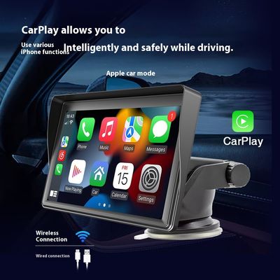 Creatall 7-дюймовый портативный беспроводный CarPlay MP5 проигрыватель для Bluetooth Новый трансграничный мультимедийный карточный слот Главный блок поддерживает WAV