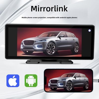 Creatall 10,26 дюймовый Carplay портативный экран MP5 навигация обратная связь для BT беспроводный автоплеер USB панель управления