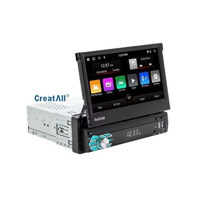 Creatall Универсальное устройство 7-дюймовый Android Auto GPS навигация Выдвижной экран HD камера заднего вида Беспроводной CarPlay для автомобилей
