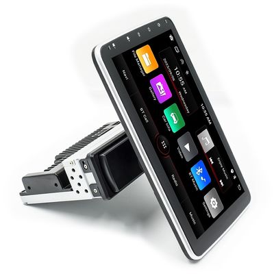Creatall 10,1 дюймовый центральный управляющий автомобиль Android GPS навигационный блок CarPlay для BT USB 360 градусов вращающийся экран с одной головой