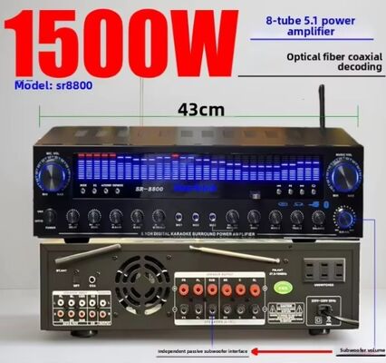 SR-8800 5.1 канал домашний усилитель с частной формы и OEM бренда настройки