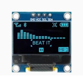 0.91" OLED Display Module White/Blue 128x32 IIC Serial Port Low Power