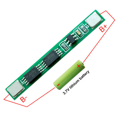 CA-1S-2M 3.7V Li-ion BMS PCM 18650 Battery Protection Board 3.7V Lithium Genre PCB & PCBA with Durable PCB Base Material