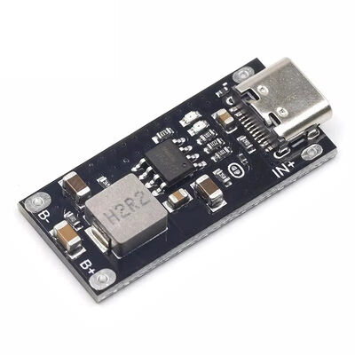 3A High Current Polymer Ternary Lithium Battery Charging Board Type-C Input Support 5V to 4.2V/4.35V with PCB Base Material
