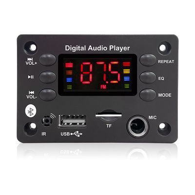 Плата аудиодекодера Square Six Keys с Bluetooth 5.0 MP3 FM-радио и функцией диктофона