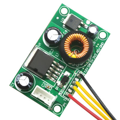Модуль питания LCD с проводом 12V до 5V до 3.3V плата преобразователя DC-DC Step-Down