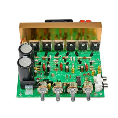 240 Вт высокомощный субвуферный усилитель с двойным входом AC18-24V и пиковым выходом 3 * 80 Вт для домашнего кинотеатра