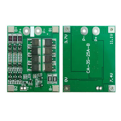 CA-3S-25A-B-T Литий-ионный 18650 BMS PCM батарейный защитный щит BMS PCM с балансом для литий-ионных литий-ионных батарей