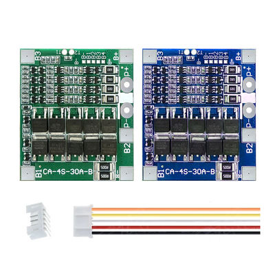CA-4S-30A-B Литий 18650 BMS батарейная защита 30A 14.8V 12.8V 4s BMS