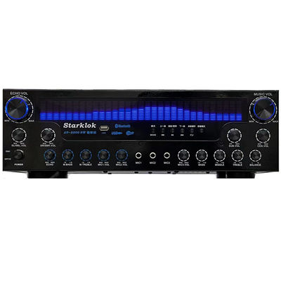 AV-8000SW Premium Edition 2200W Профессиональный Ультра-Мощный 7.1-канальный Ресивер-Усилитель для Домашнего Кинотеатра Эксклюзивный BT Wireless