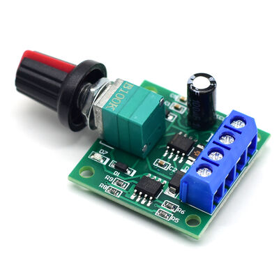 Регулятор скорости двигателя постоянного тока 1.8V 3V 5V 6V 12V PWM 2A, переключатель регулирования скорости, детали и аксессуары для генератора 1803BK