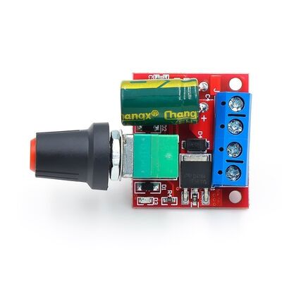 CA-555 Mini 5A PWM Max 90W DC Модуль регулировщика скорости двигателя 3V-35V Управляющий переключатель LED Dimmer Моторные панели управления Модули